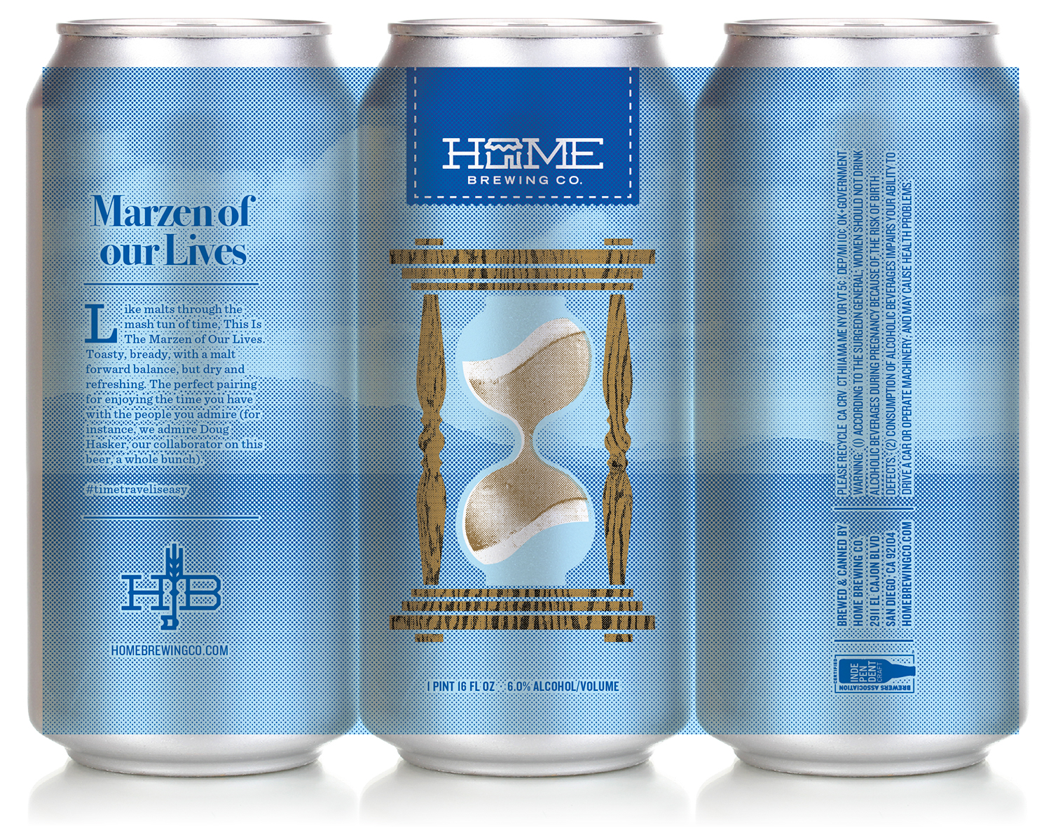 short-run digitally printed labels for Home Brewing Co.’s beers